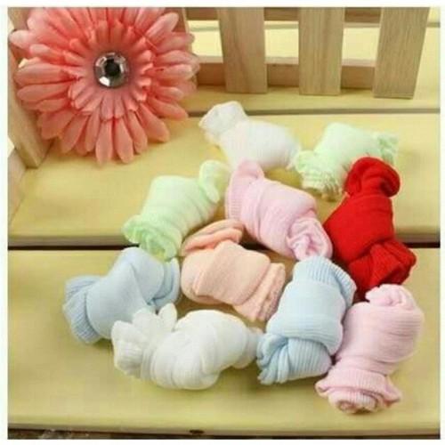 Tất Mỏng Cho Trẻ Sơ Sinh-Combo 5 Đôi Tất Kẹo Cho Bé