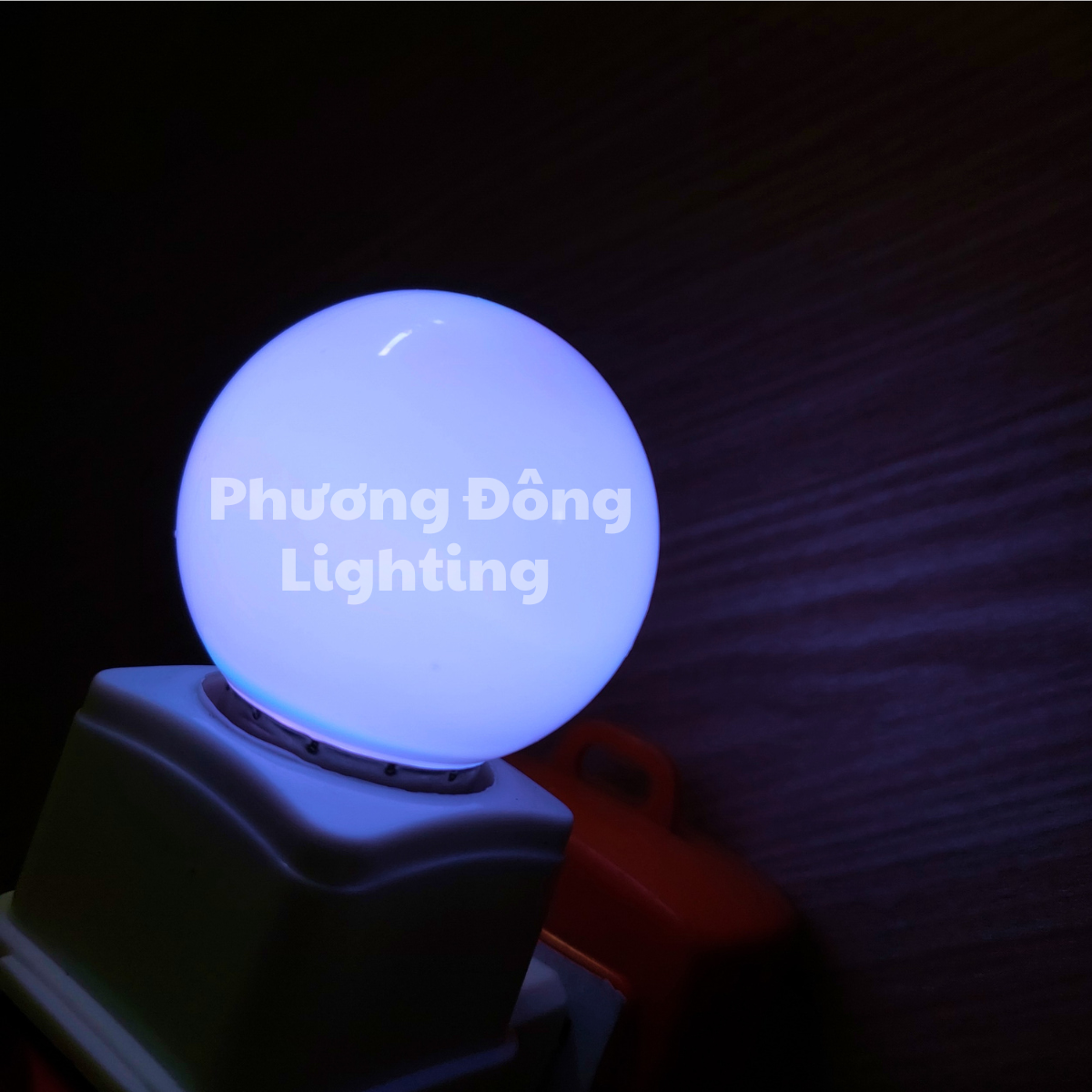 Bóng LED Chanh tròn 1W Đổi màu tự động