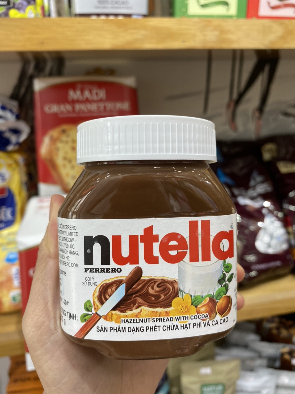 Nutella Hazelnut Spread With Cocoa