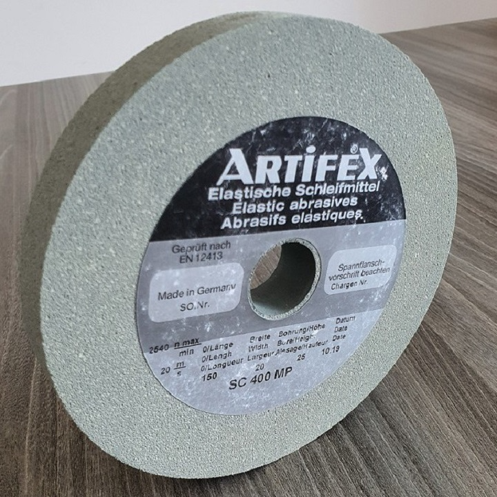 Đá mài dẻo 150x20x25 sc400mp