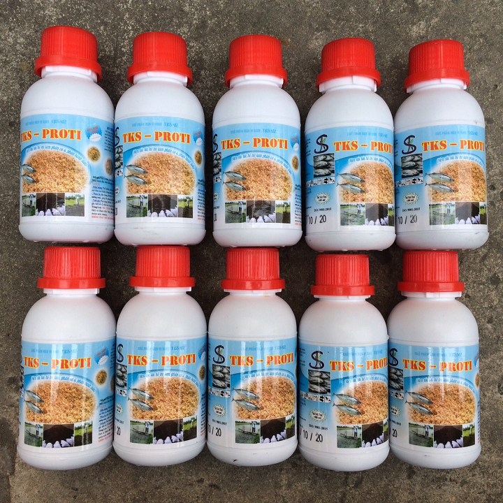[ CHAI 100ML ] PROTI: Men Xúc Tác Làm Phân Cá, Phân Bánh Dầu