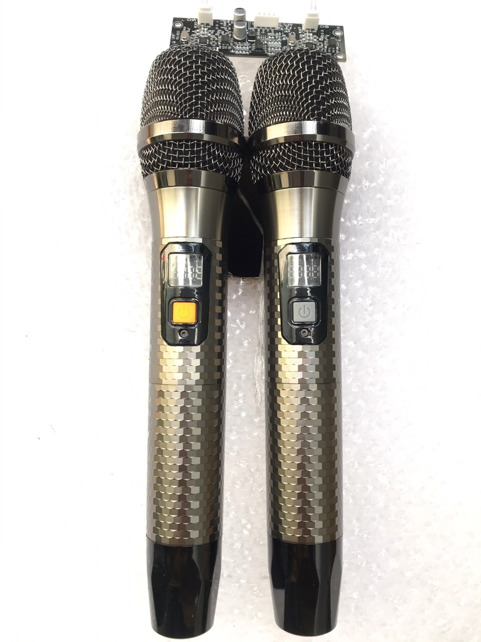 Micro  + BO mic vân kim cương MS55