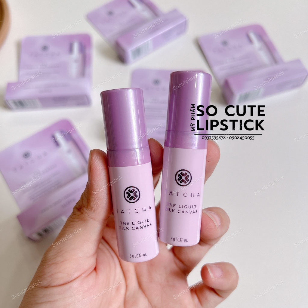 Kem lót Tatcha The Liquid Silk Canvas 5gr
