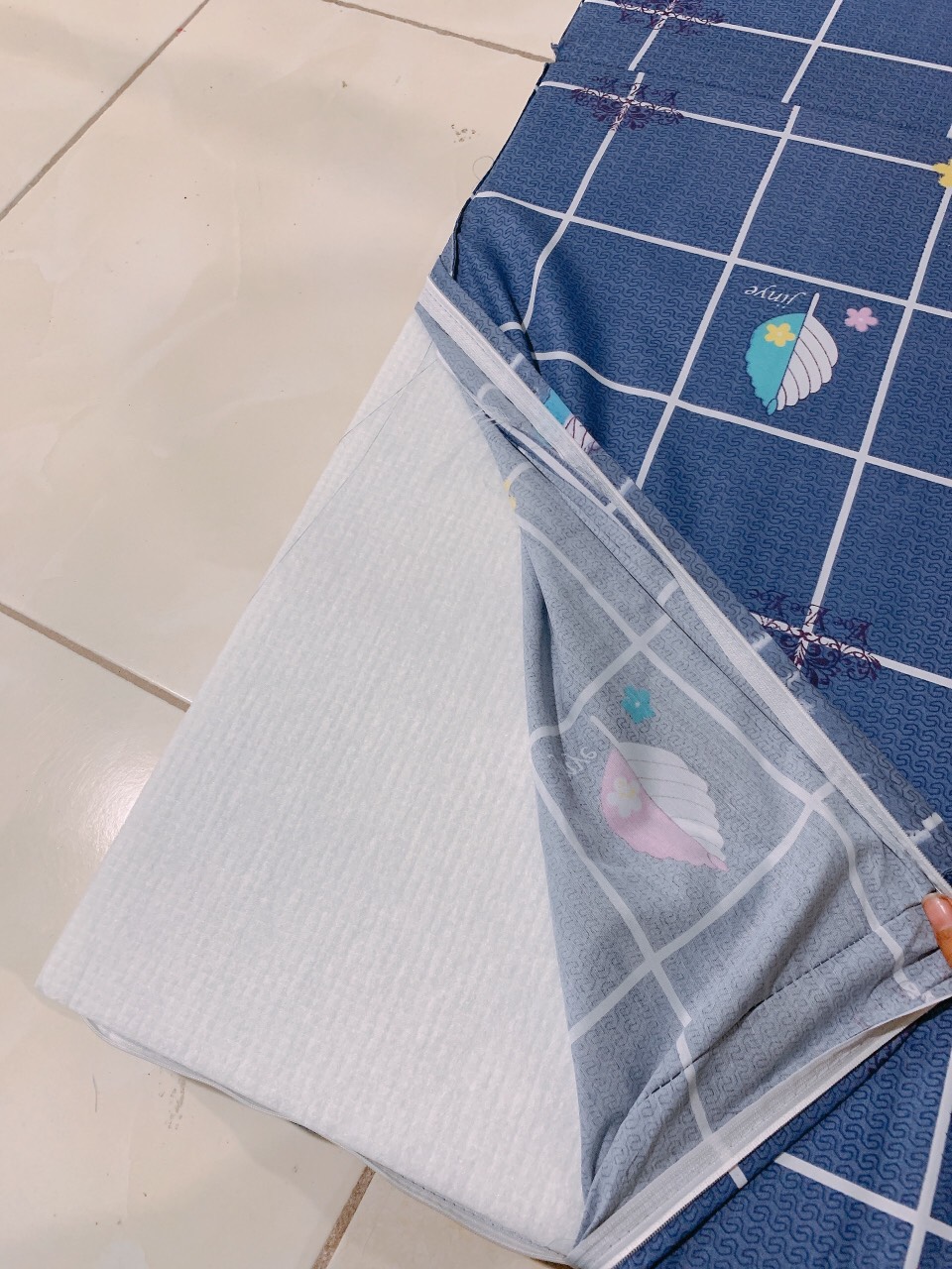 Đệm ngủ ,đệm bông ép HanViko 1m6x2m