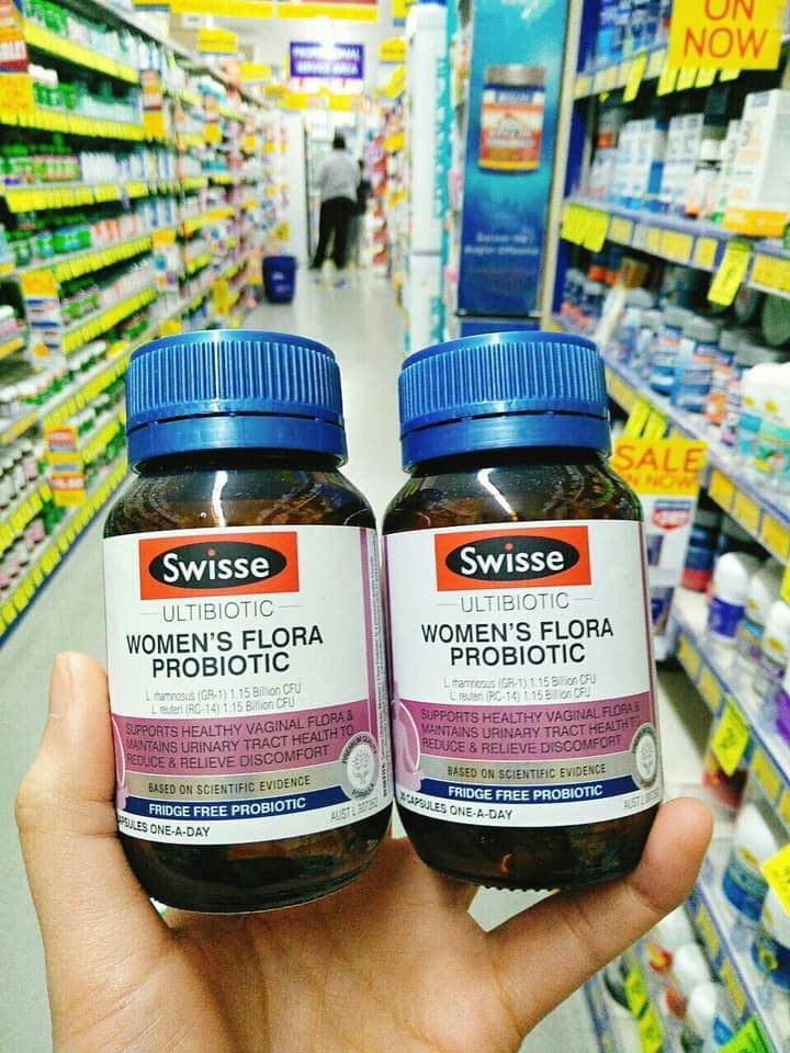 Men vi sinh cho phụ nữ Swisse Women’s Flora Probiotic
