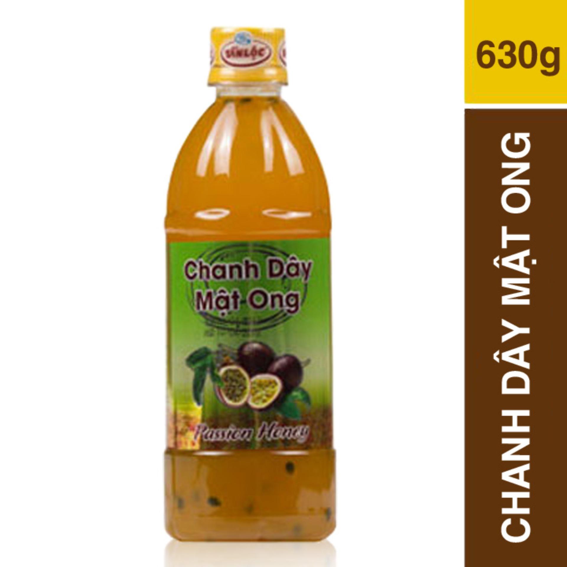 Chanh dây mật ong Tấn Lộc chai 630g