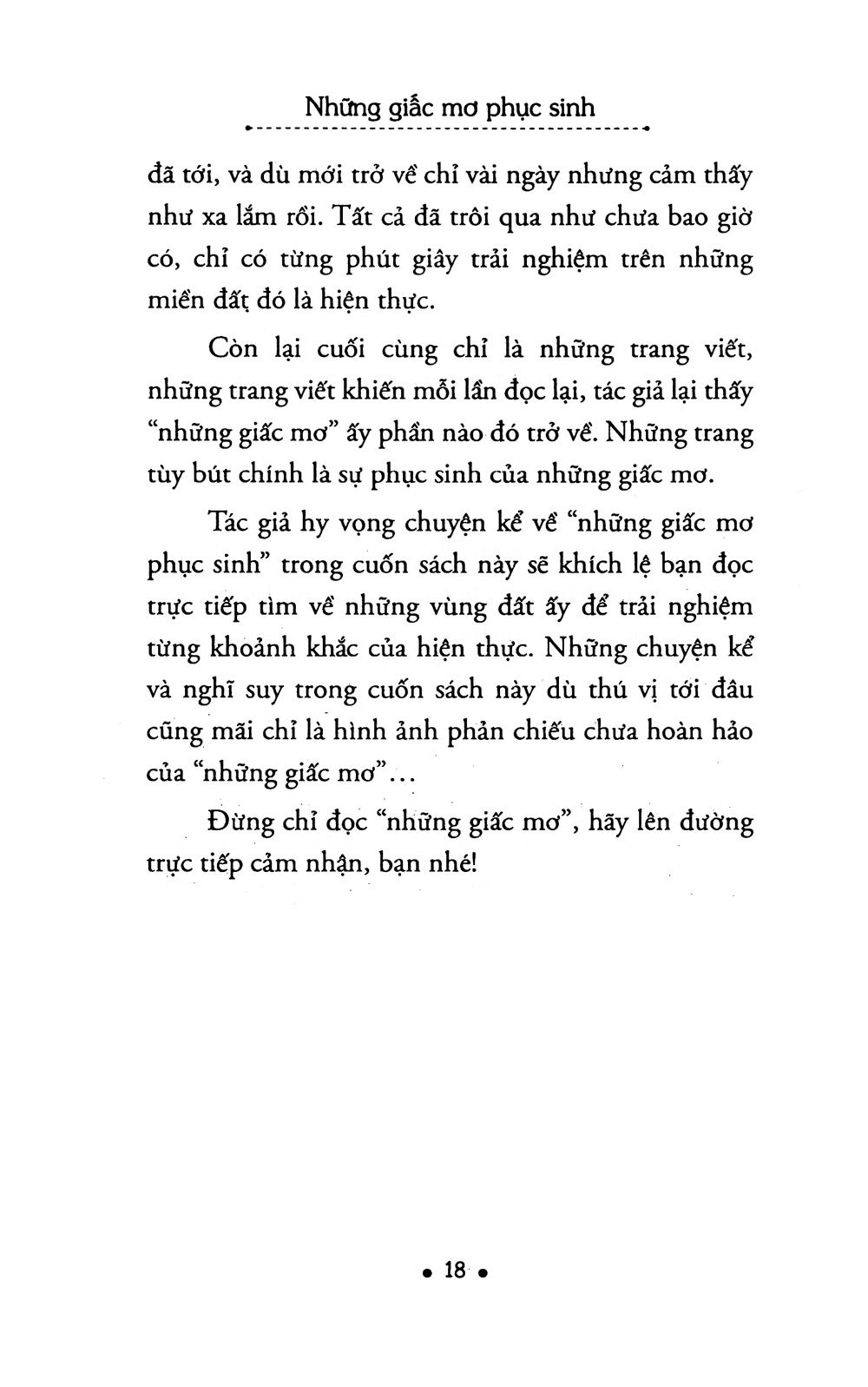 Những giấc mơ phục sinh