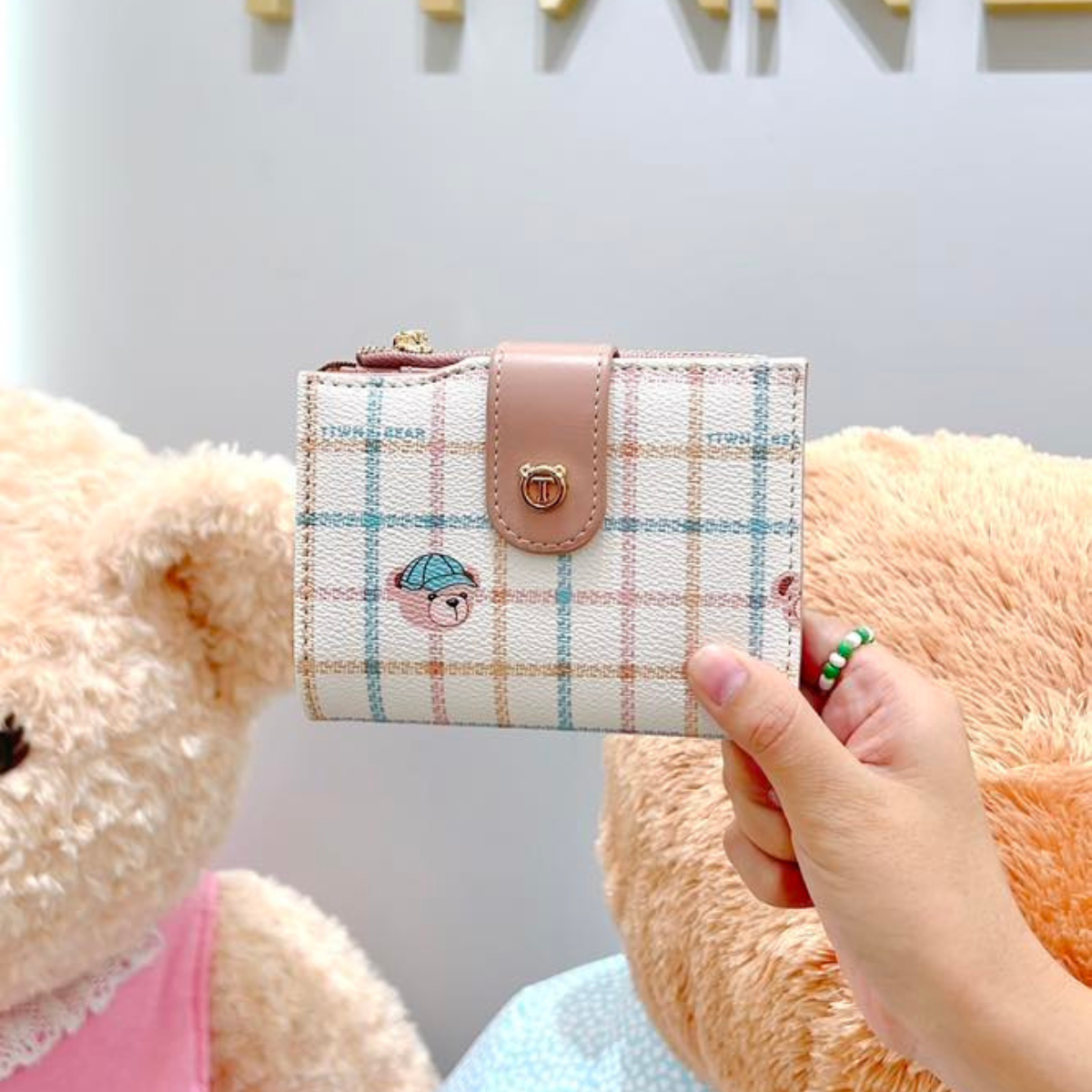 Ví bấm cúc TTWN BEAR TT2439 chính hãng