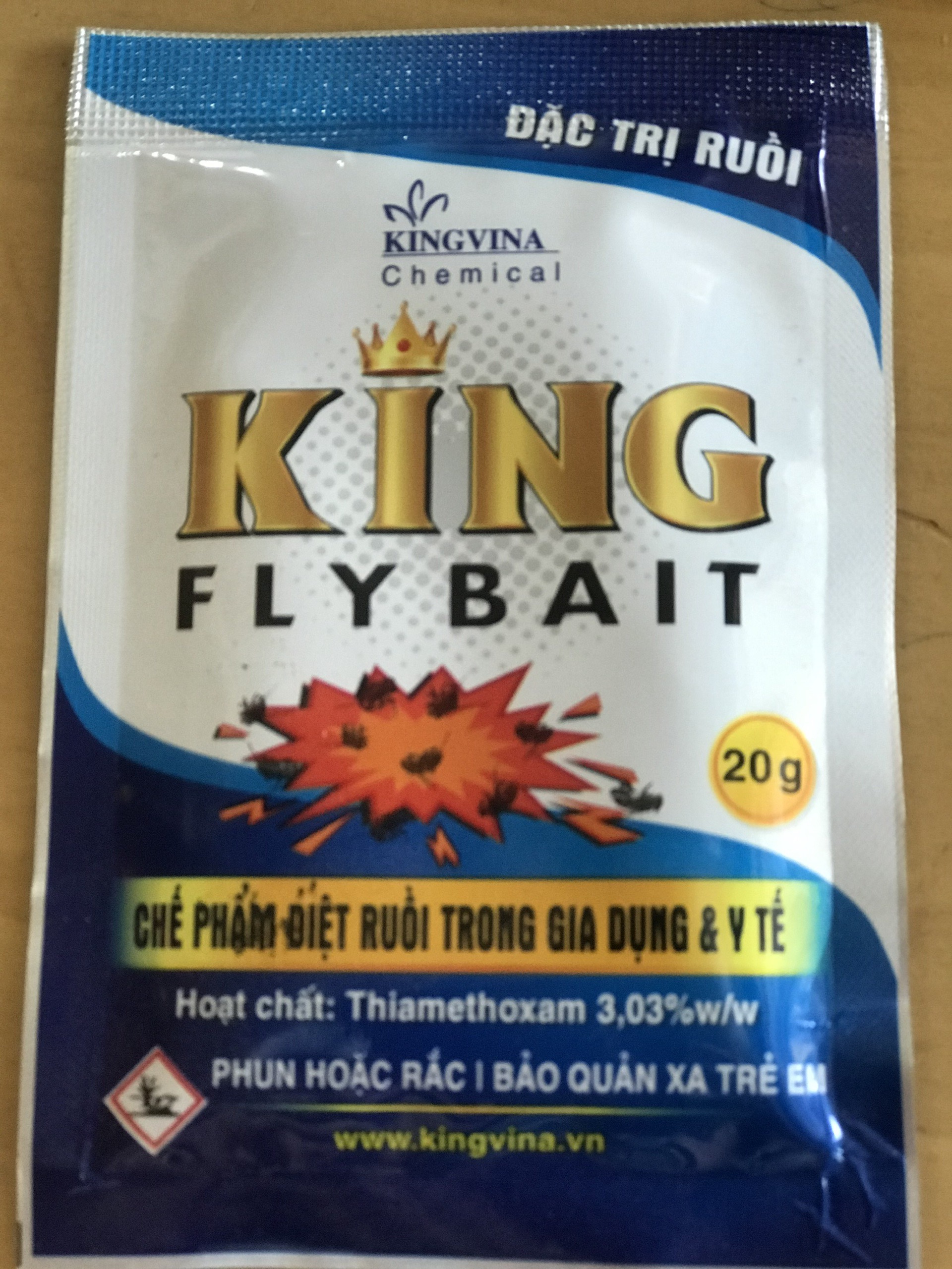 THUỐC DIỆT RUỒI 20G(KING FLY BAIT)