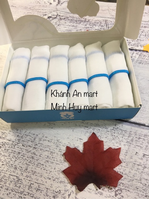 [FREESHIP] Combo 6c khăn sữa 2,3,4 lớp Mipbi 100% COTONG Siêu mềm
