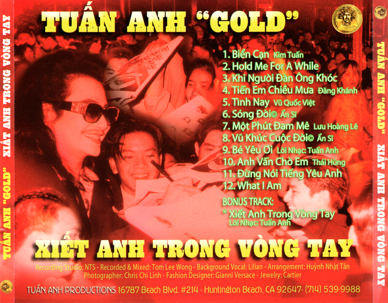 Bộ 6 đĩa CD tiếng hát Tuấn Anh 2