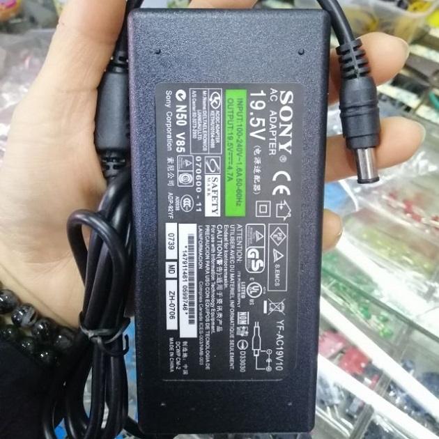 Nguồn 19.5v 4.7A