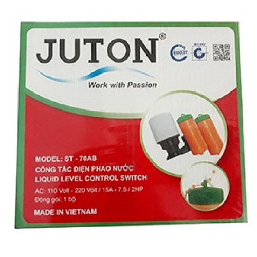 Phao điện tự động chống tràn JUTON ST-70AB2