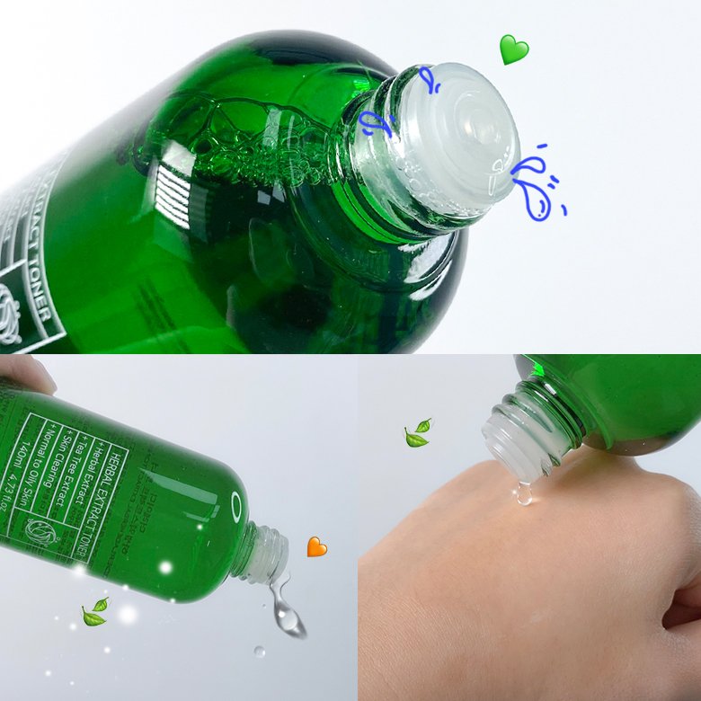 [HCM]Nước hoa hồng Derladie Herbal Extract Toner (Tặng Khăn)