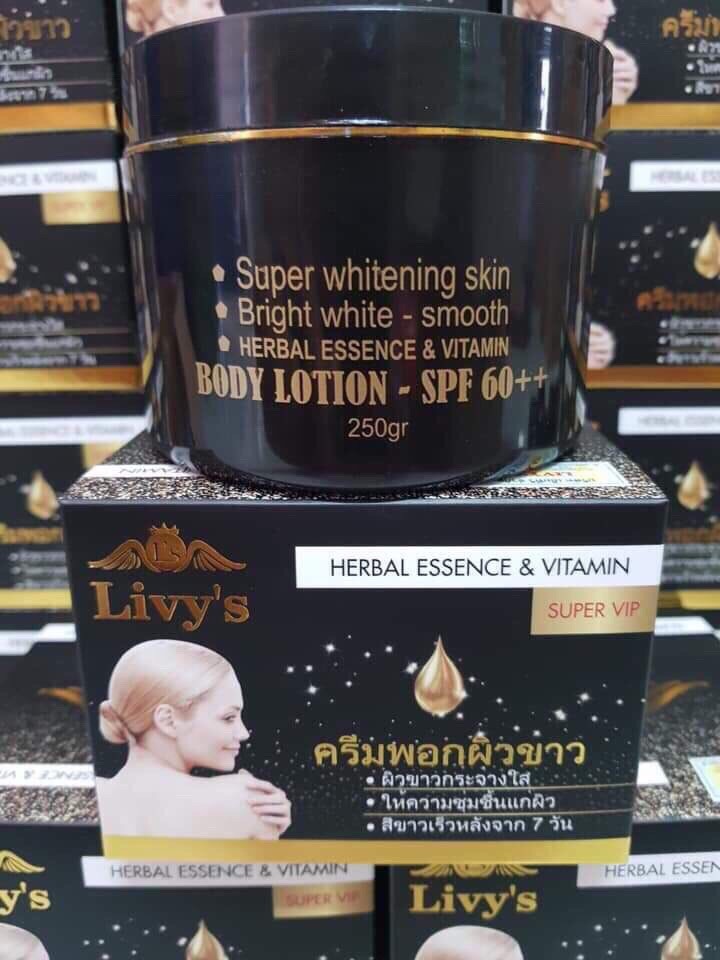 [Chính hãng] Combo 2 hộp kem body Livy đen