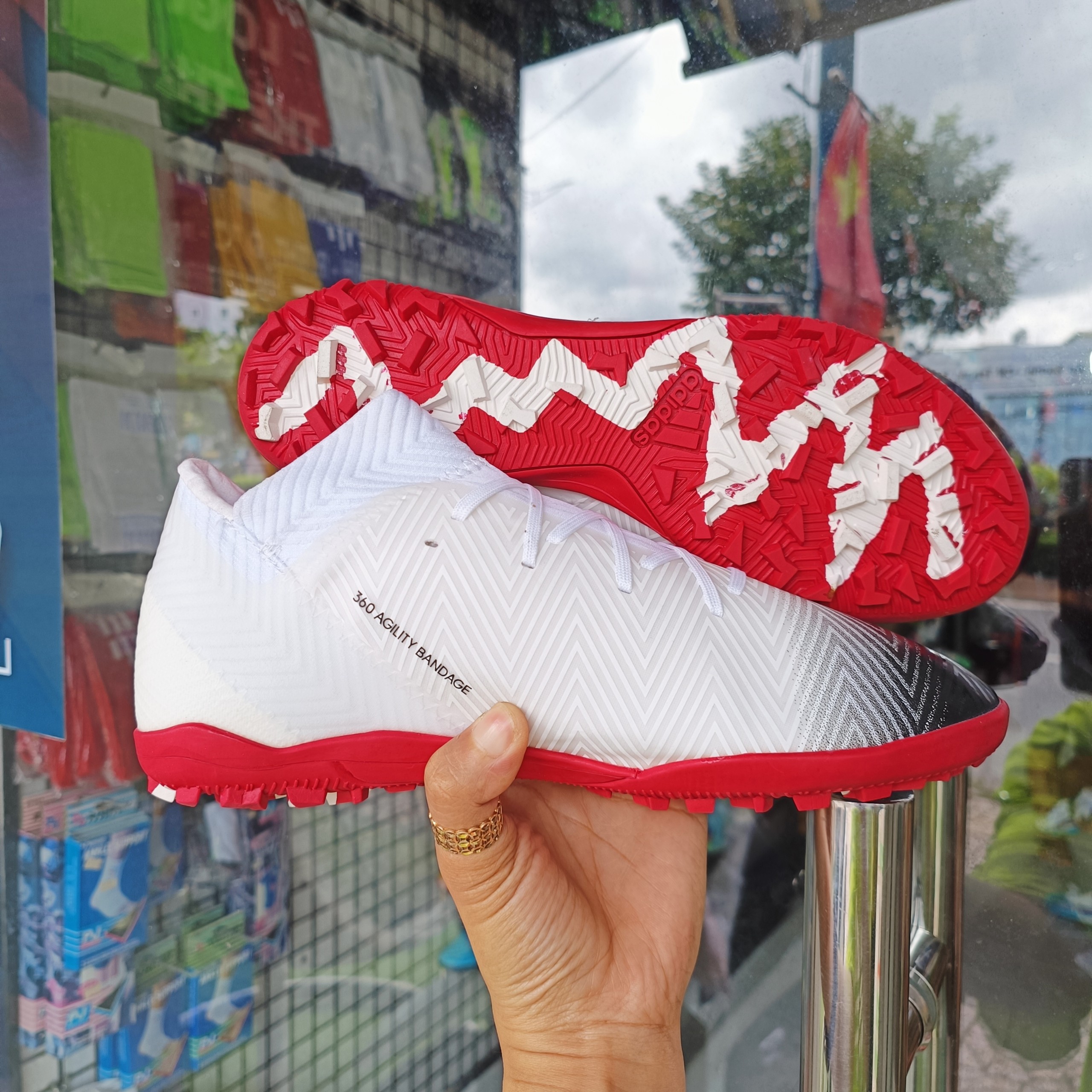 Giày Đá Bóng Nemeziz 18.3 TF ( Tặng khâu đế + túi rút + Hộp+Tất )