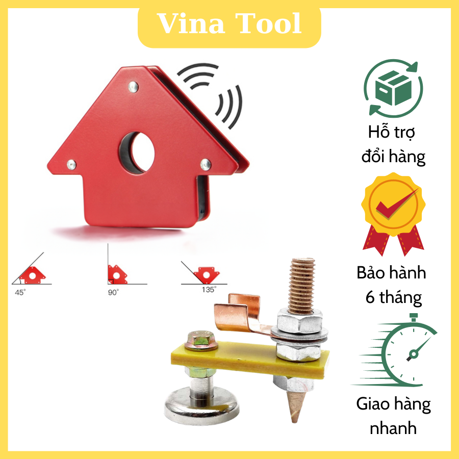 Ke Góc Nam Châm, Kẹp Mát Hàn Nam Châm