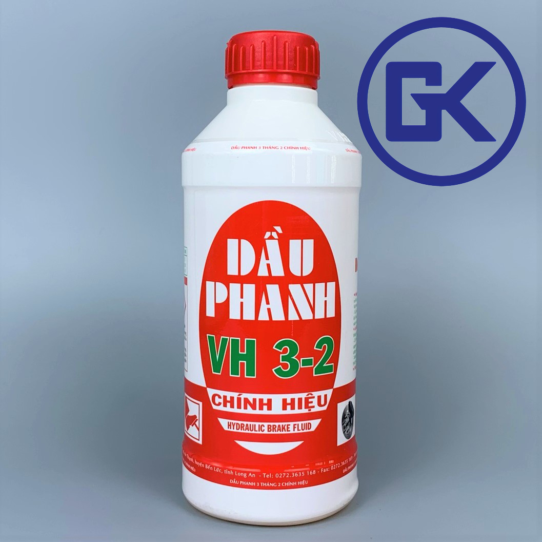 Dầu Phanh - Dầu Thắng Ô Tô - Xe Máy DOT 3 VHDP (DOT 3 VH 3-2 MEKONG) 1kg