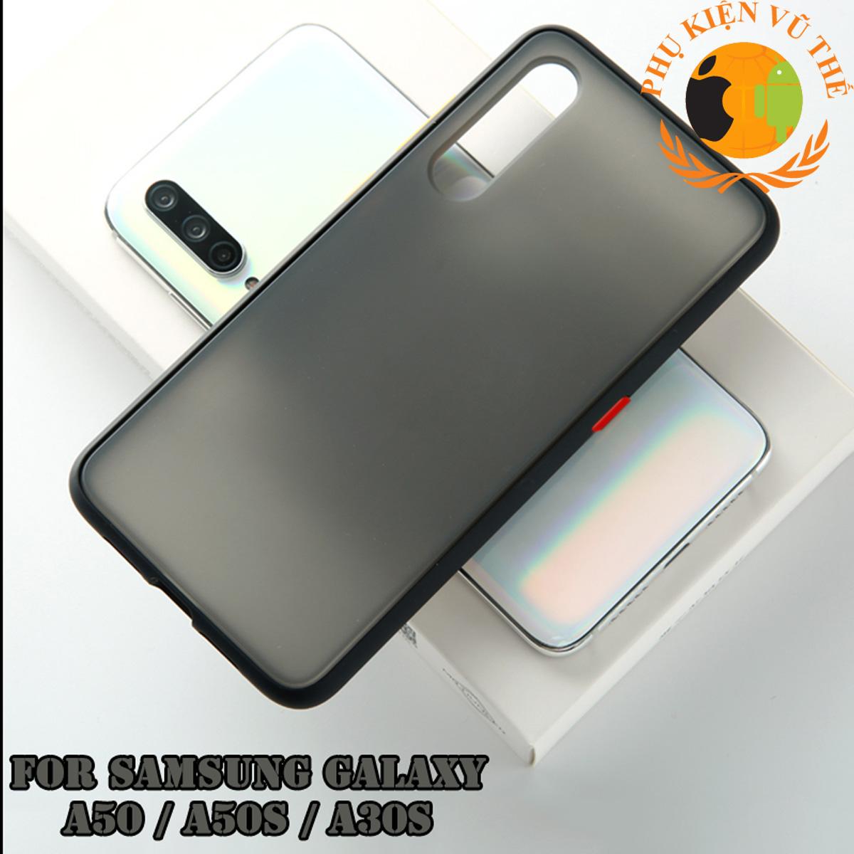 ỐP LƯNG SAMSUNG A50 / A50S / A30S 2019 2020 NHÁM MỜ CẠNH 5 MÀU CHỐNG BẨN, CHỐNG VÂN TAY