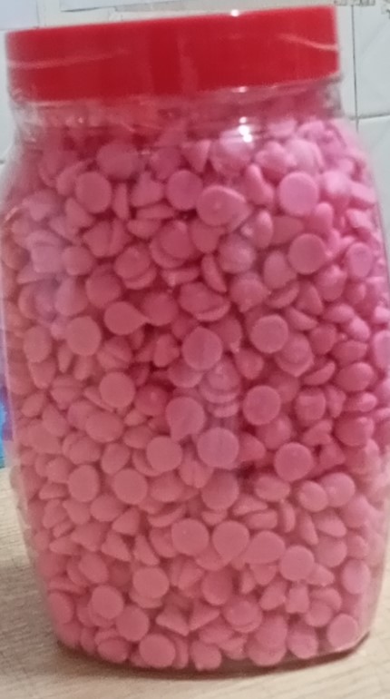 Socola chíp hồng dâu ( 500gram)