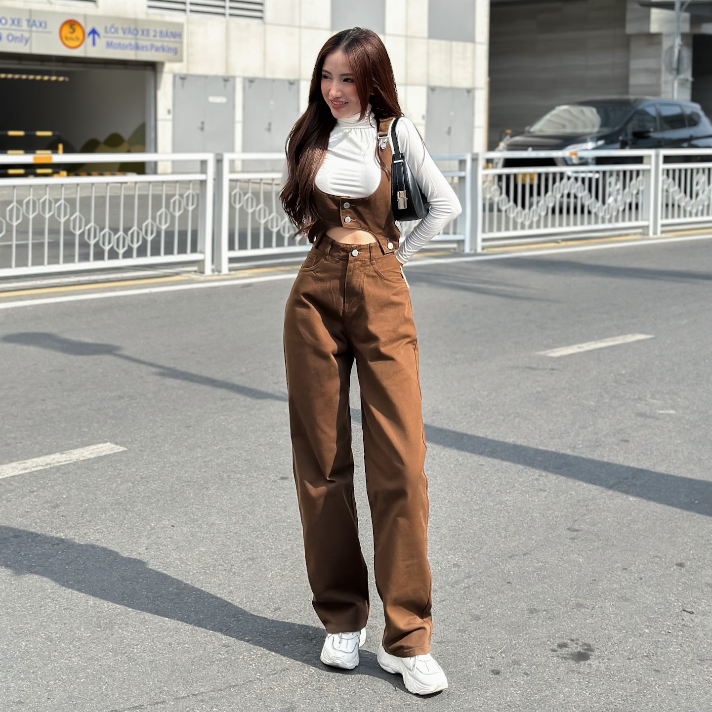 Set Yếm Quần Dài Kaki Jean TiQi Jeans Y1-252