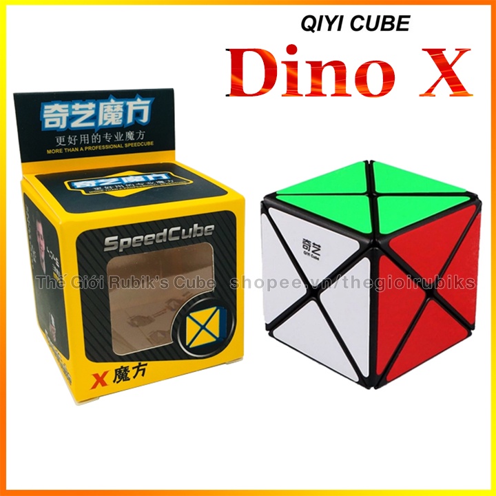Rubik qiyi dino x cube - rubik biến thể.
