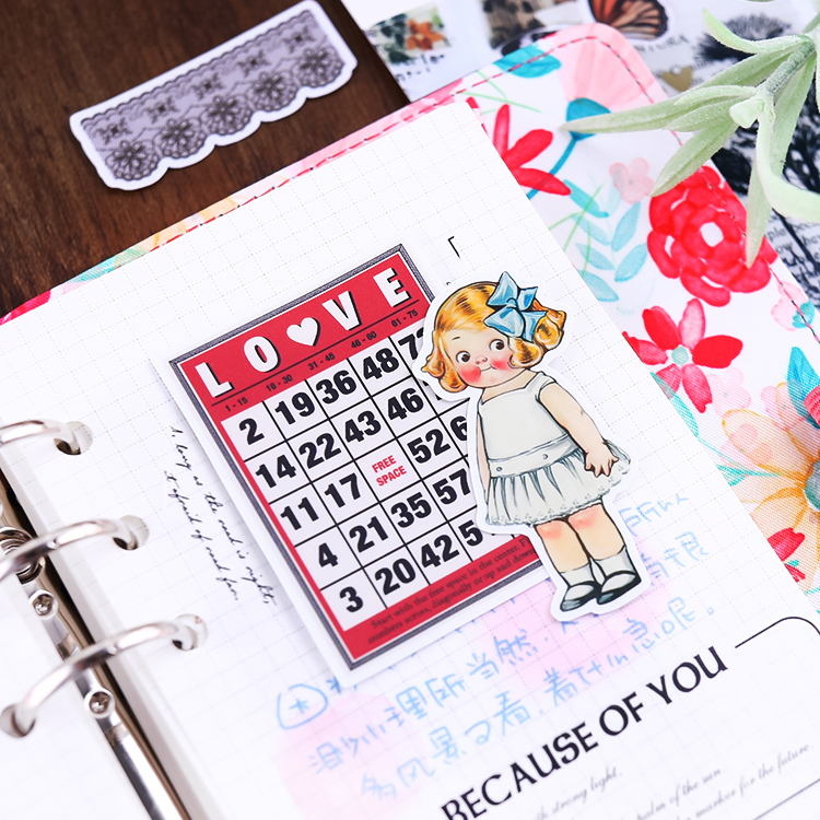 [HCM]Set sticker búp bê cổ điển (Hàng có sẵn)
