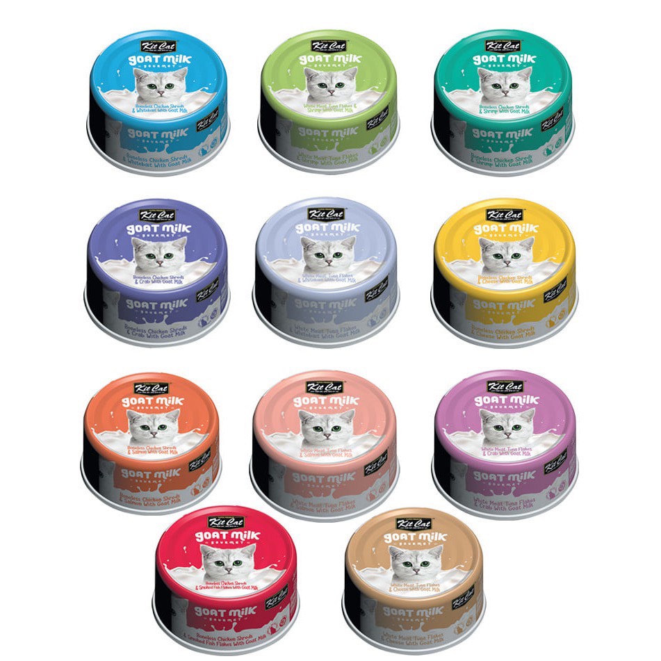 PATE SỮA DÊ TƯƠI KITCAT-KIT CAT GOAT MILK 70GR