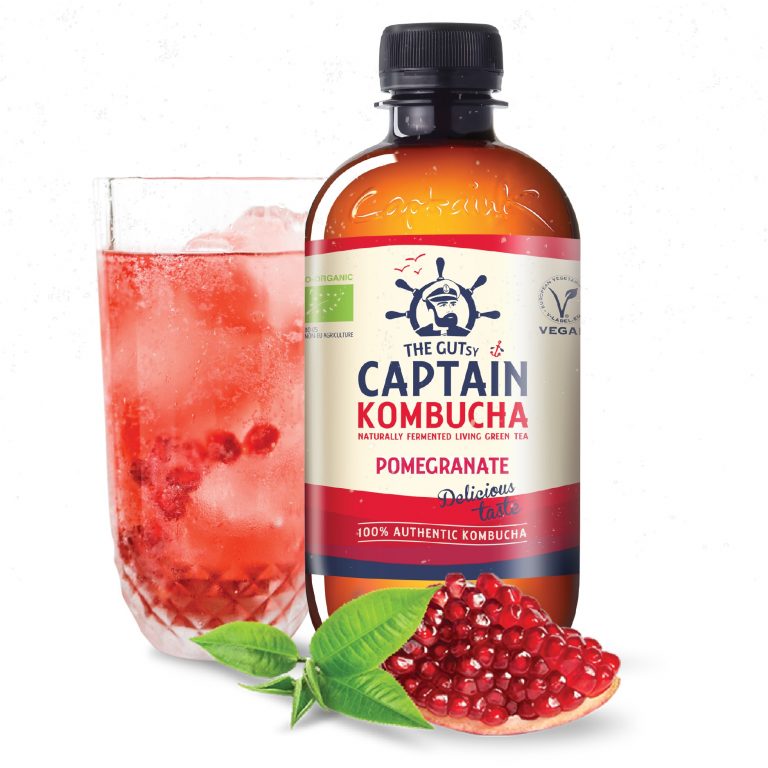 Trà Kombucha hữu cơ (Organic Kombucha Tea) - THE GUTsy CAPTAIN