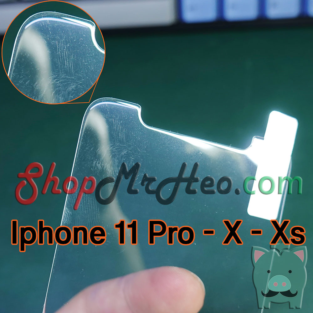 (Loại Xịn) Dán Kính Cường Lực Iphone 11 Pro - Iphone Xs - Iphone X