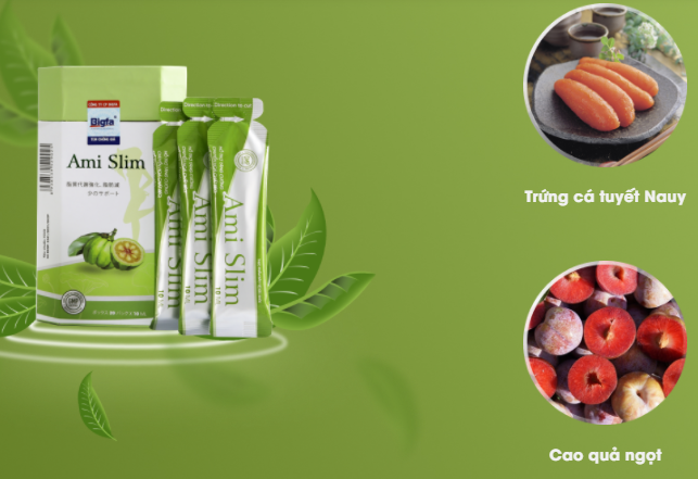 Thạch Giảm Cân Ami Slim chính hãng