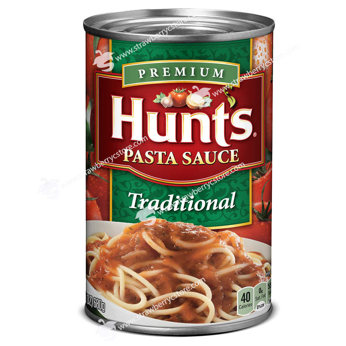 Sốt Mì Spaghetti Hunt's Premium Traditional Pasta Sauce, 100% Natural Tomato Sauce, Hộp 680g