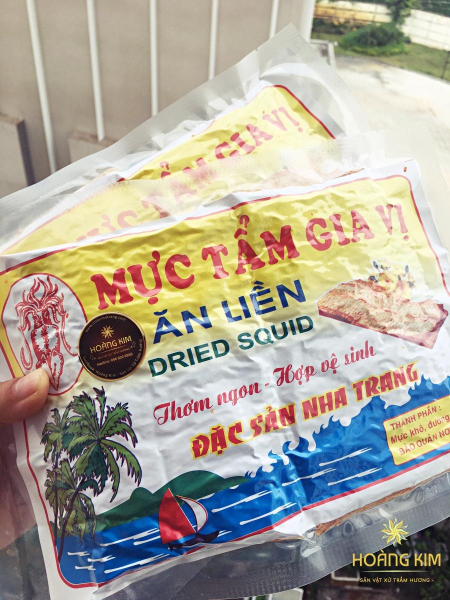 Mực cán tẩm gia vị Nha Trang