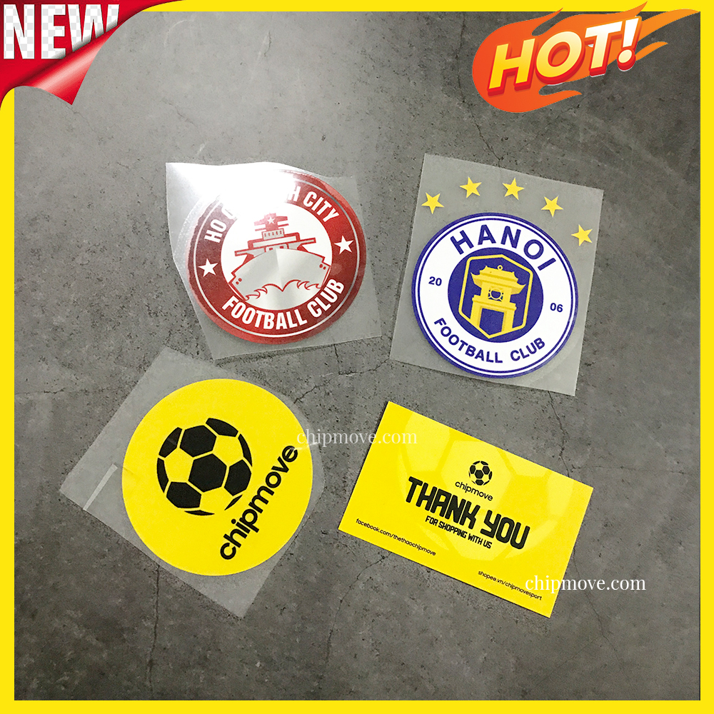 Logo các CLB bóng đá cao cấp - Sticker Patch Logo