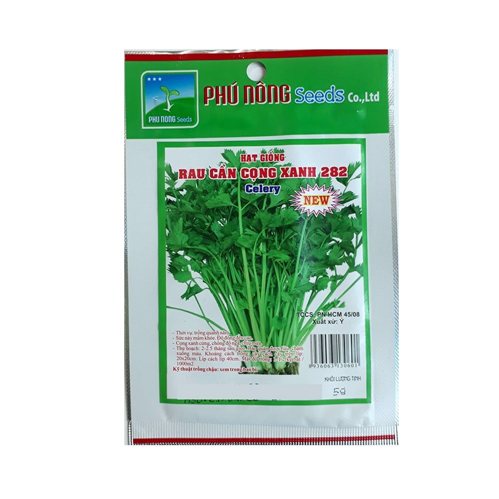 Hạt Giống Cần Xanh Pascal Sen Vàng Gói 2Gram
