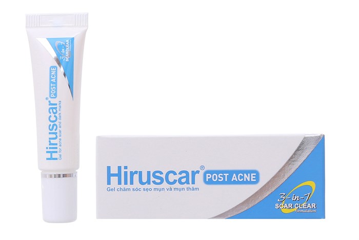 [HCM]Hiruscar Post Acne gel 5g - Cải Thiện Mờ Sẹo - cvspharmacy