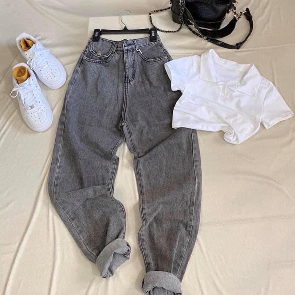 [HCM]Quần Jean nữ Baggy