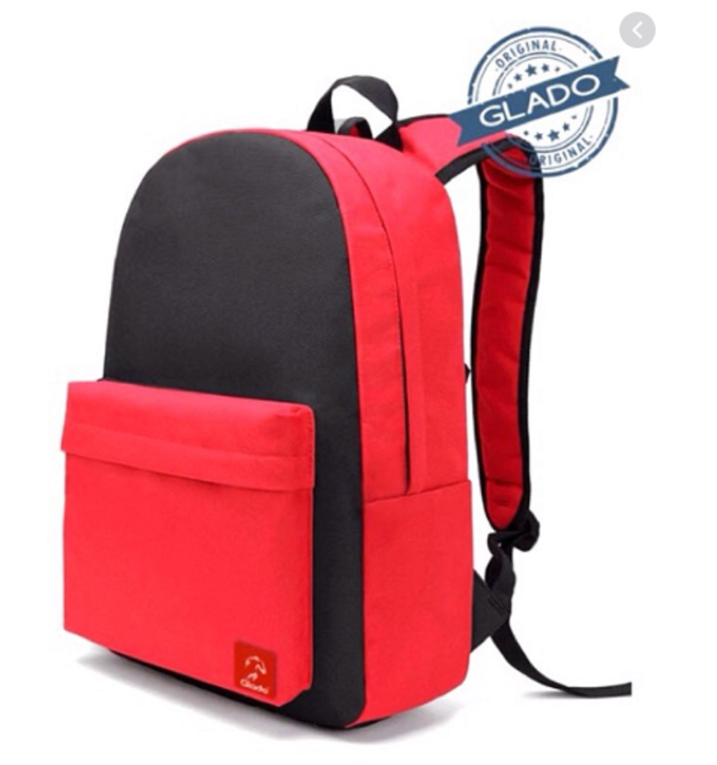 Balo Classical Glado Bll004 Đỏ Phối Đen