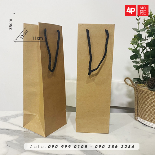 10 túi kraft 120gsm - nhiều size