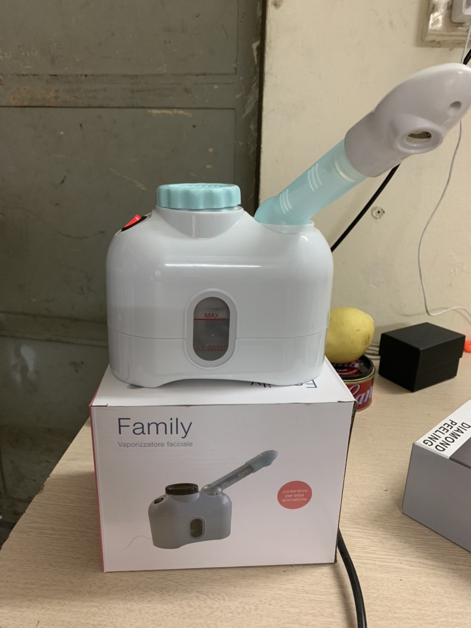 Máy xông hơi mặt mini Family