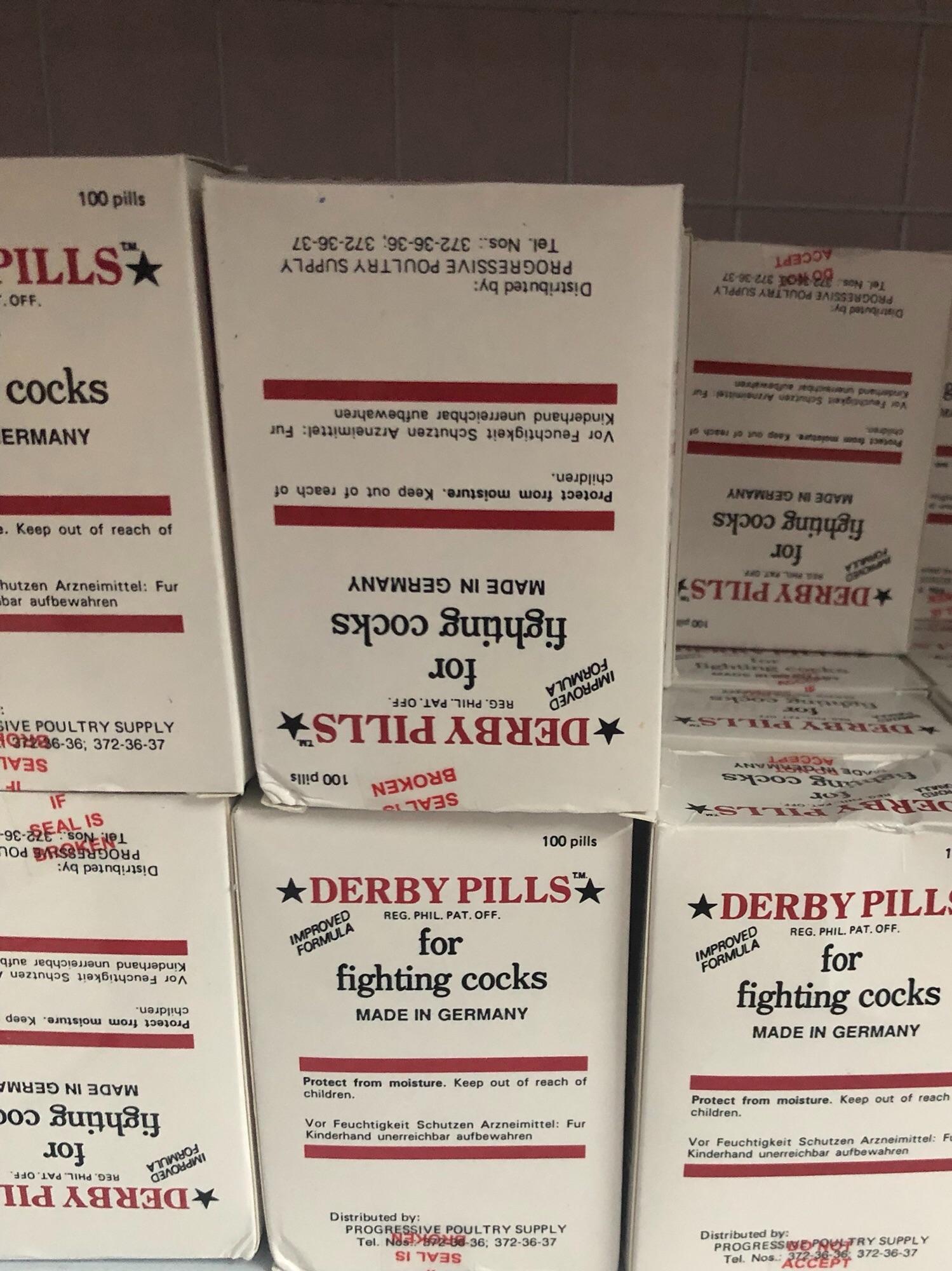 [HCM]Thuốc Bổ Gà - Derby Pills - Hộp 100v