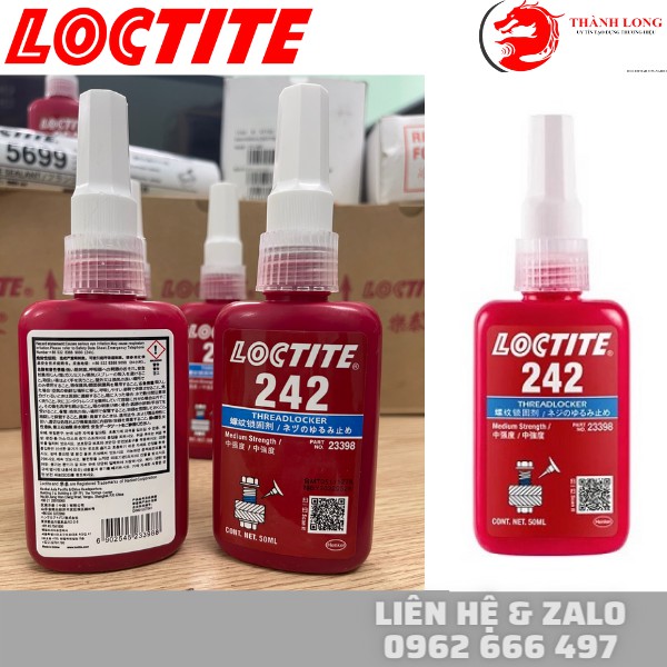 Keo khoá ren loctite 243 - 50ml và 250ml