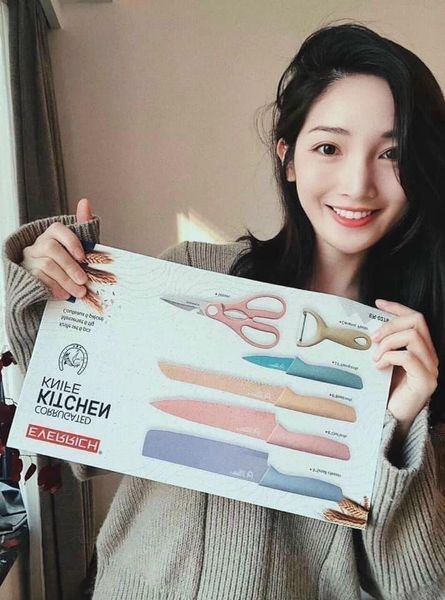 ✳✳ BỘ DAO LÚA MẠCH 6 MÓN KHÁNG KHUẨN - CỨ GỌI LÀ SẮC LỊM