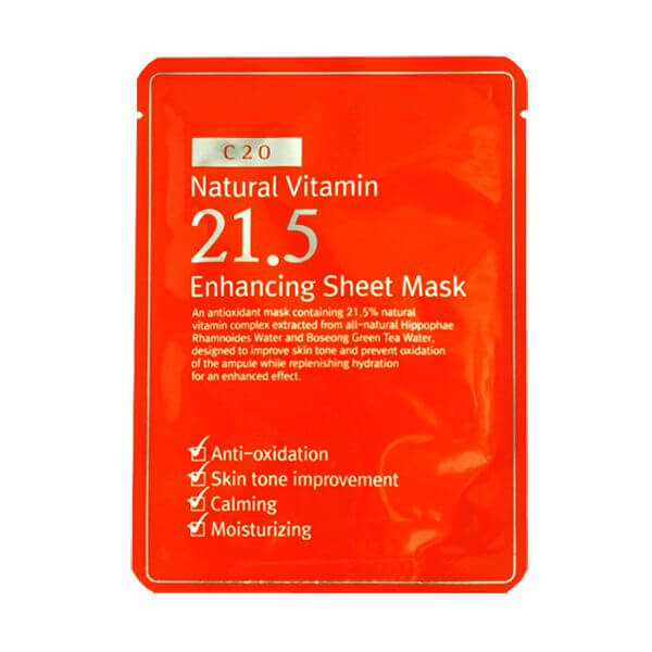 [HCM]Mặt nạ giấy Natural Vitamin C21.5