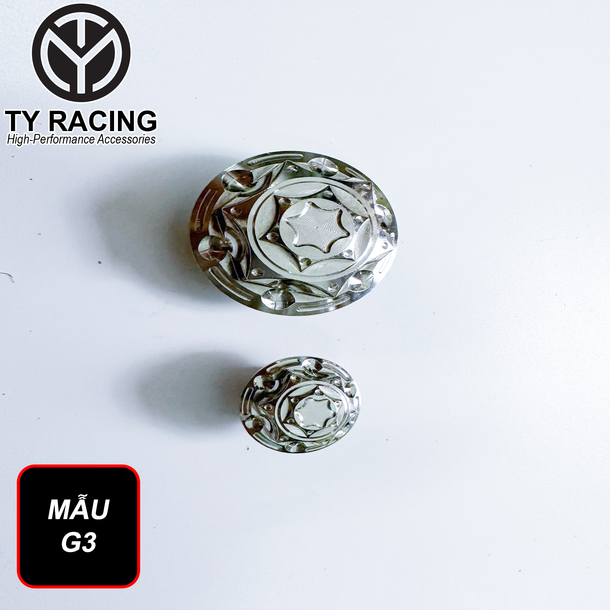 Ốc Salaya MÂM LỬA WALANG các dòng xe HONDA YAMAHA SUZUKI Chuẩn Inox304 - TY Racing
