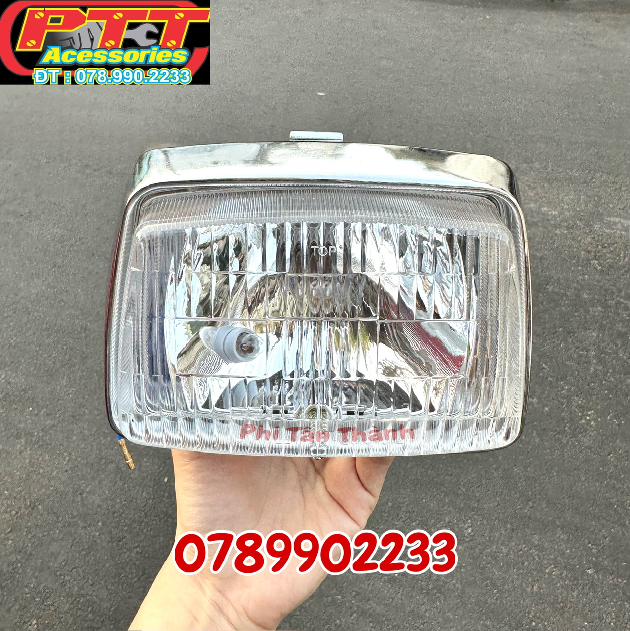 PHA ĐÈN TRƯỚC XE CUB 82 , 84 , 92 , DH , DD