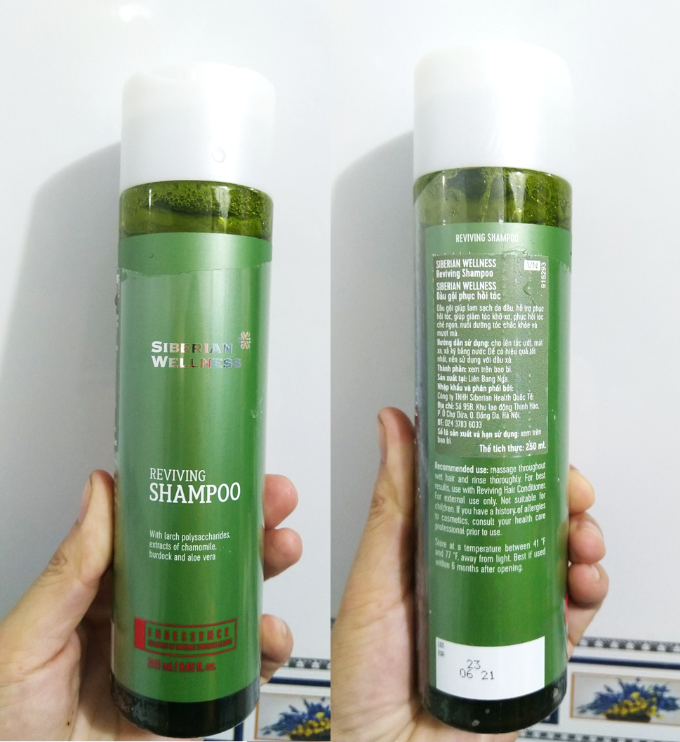 Dầu gội phục hồi tóc SIBERIAN WELLNESS Reviving Shampoo