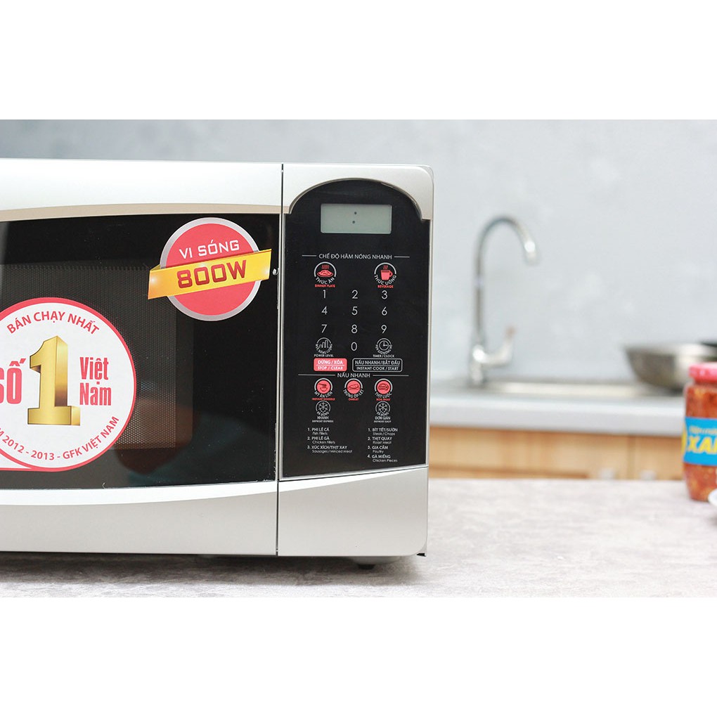 Lò vi sóng Sharp R-25D1(S)VN 22 lít (Giá áp dụng giao tại HN, HCM& các tỉnh liên hệ shop)
