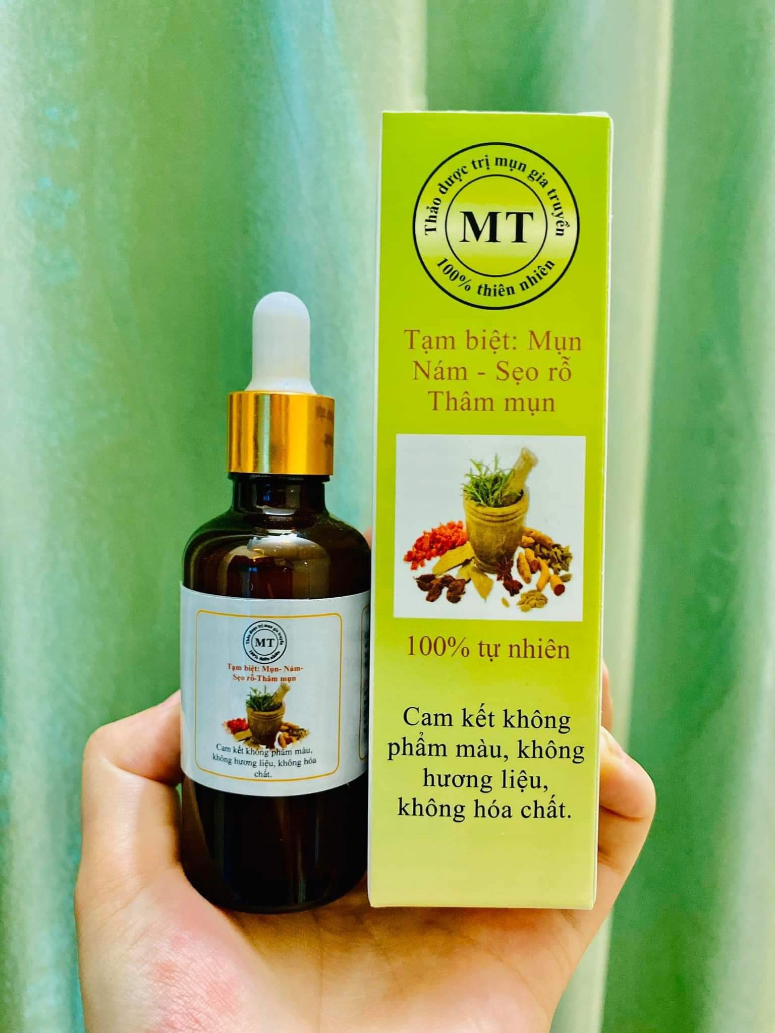 THẢO DƯỢC MT SẠCH MỤN THÂM RỖ TRIỆT ĐỂ (50ML)
