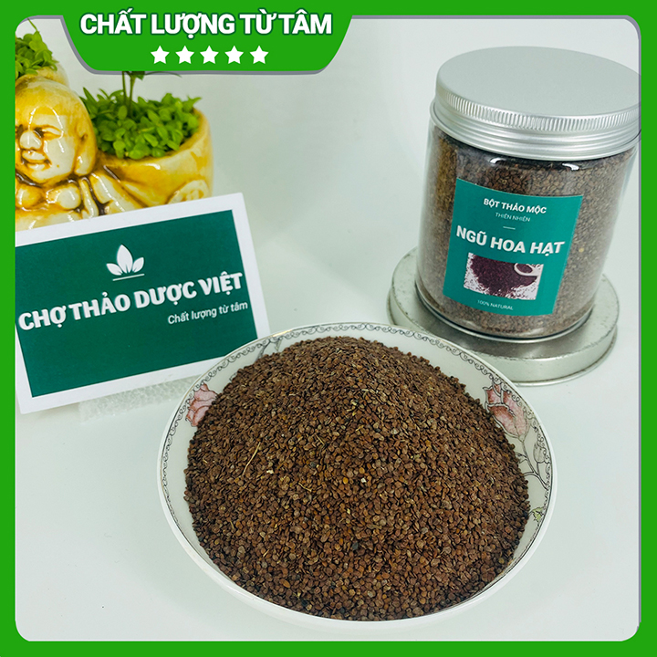 Ngũ hoa hạt 1kg, hạt đinh lịch nhỏ, sạch, hạt ngũ hoa đắp mặt nạ